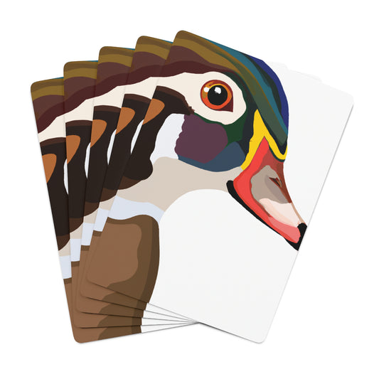 Wood Duck Playing Cards