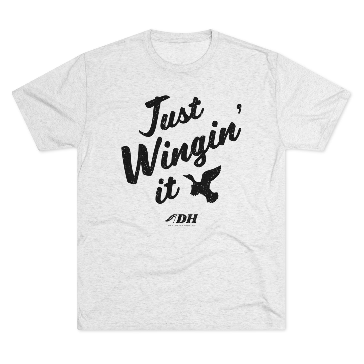Just Wingin' It Tee (Black Versions)