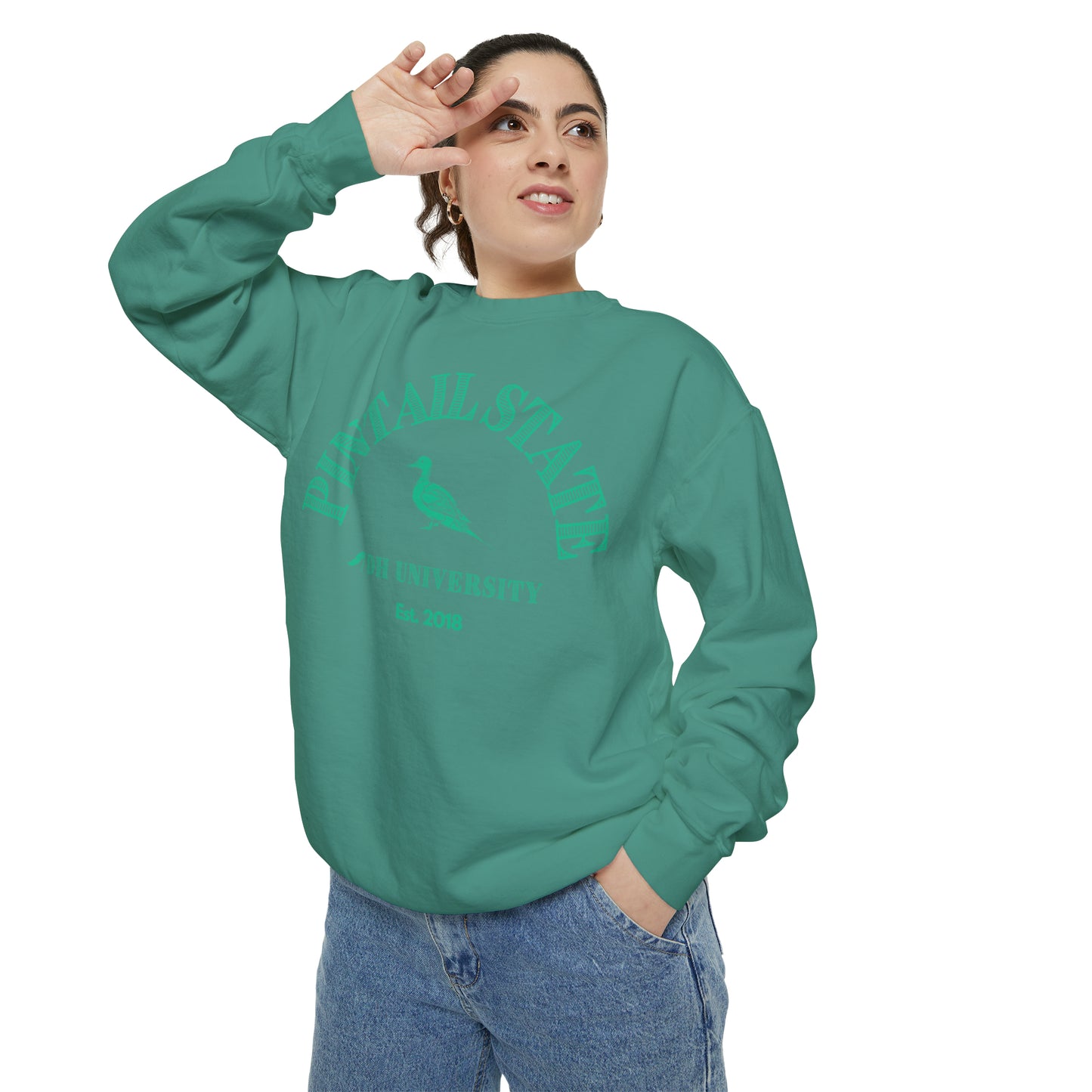 PINTAIL STATE Crew (Teal Ink Versions)