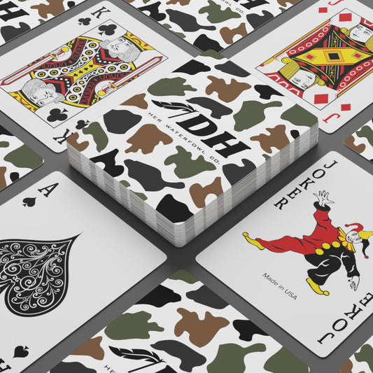 DH Camo Playing Cards
