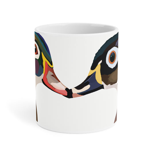 Woodie Drake & Hen Mug (20oz)