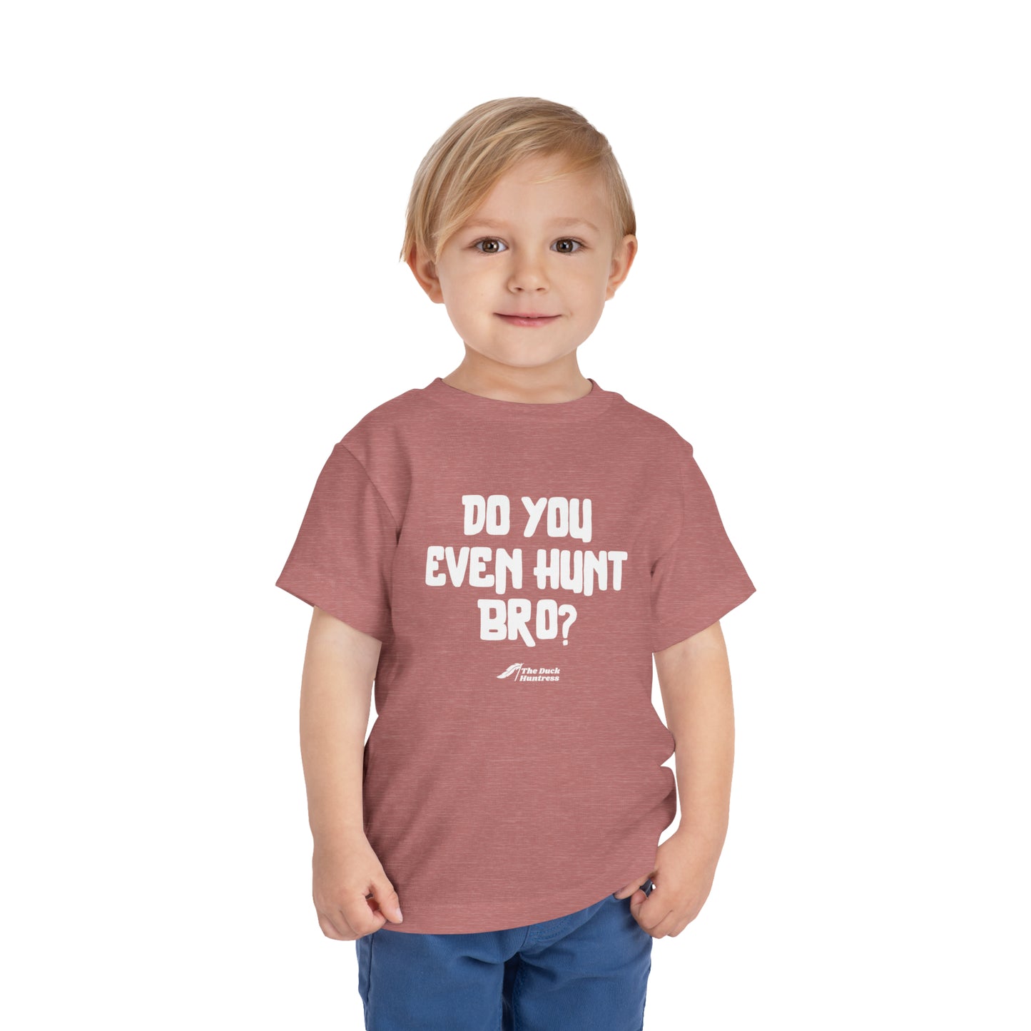 DH Do You Even Hunt Bro Toddler Tee (White Ink Versions)
