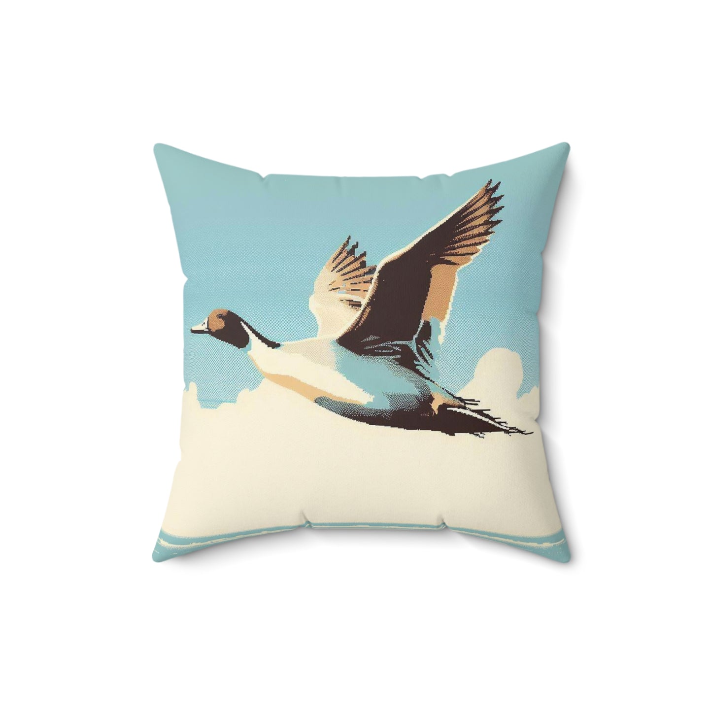 Flying Pintail Pillow