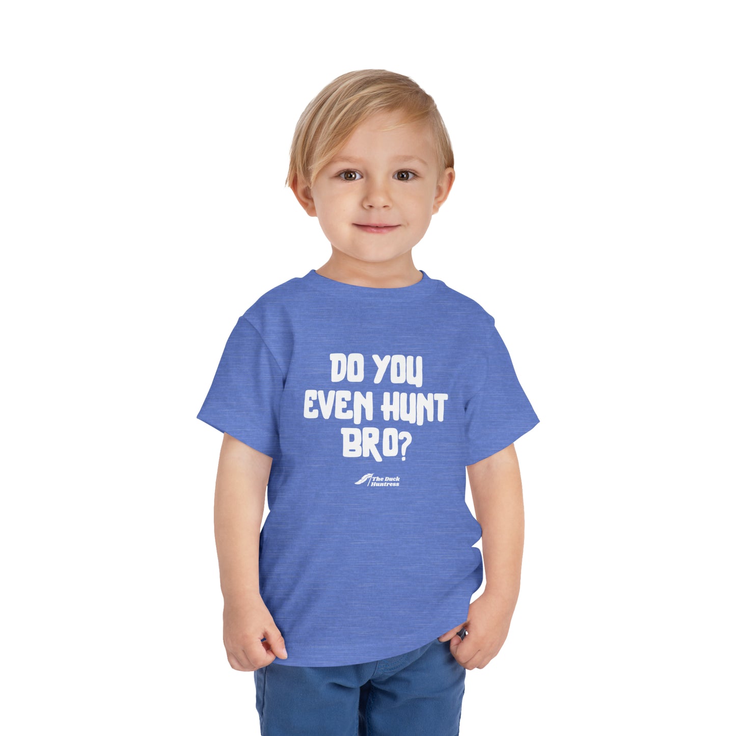 DH Do You Even Hunt Bro Toddler Tee (White Ink Versions)