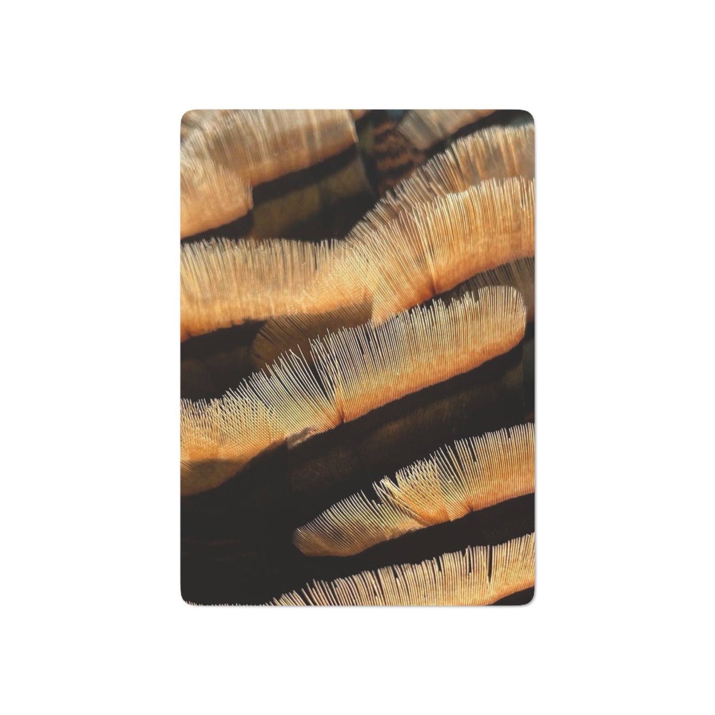 Turkey Feather Playing Cards