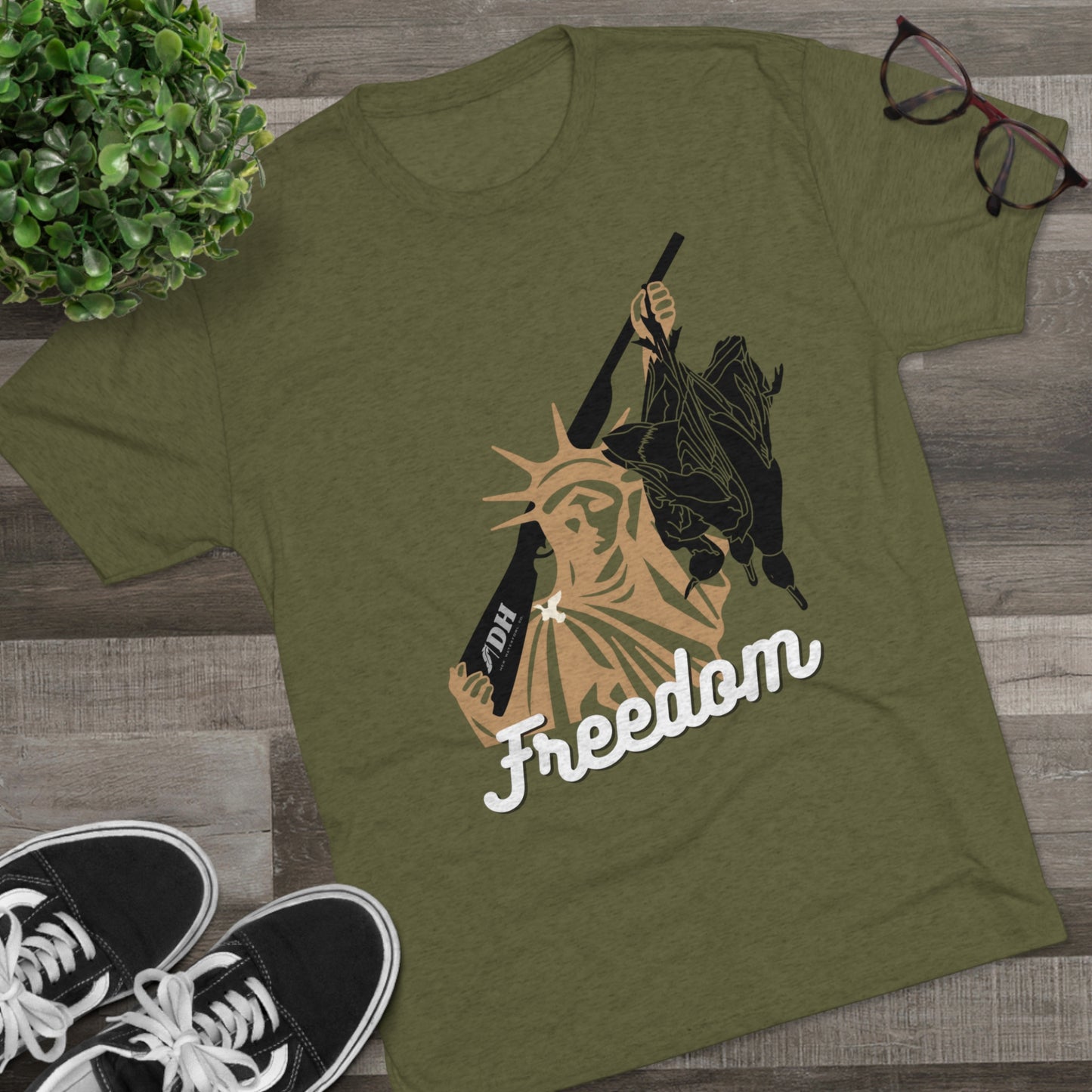 DH FREEDOM Tee Version 1 (Multiple Color Options)