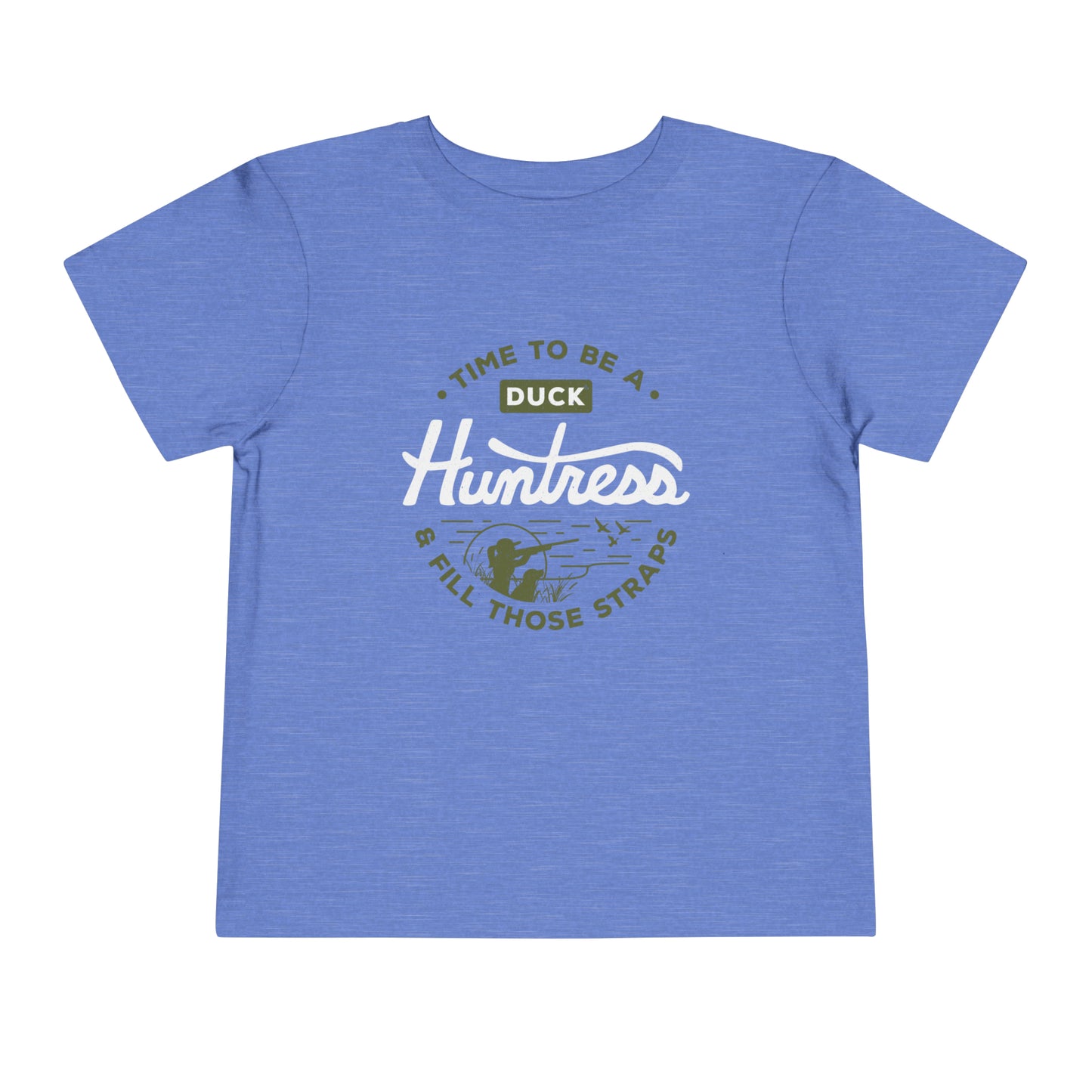 DH Time to be a Duck Huntress Toddler Tee