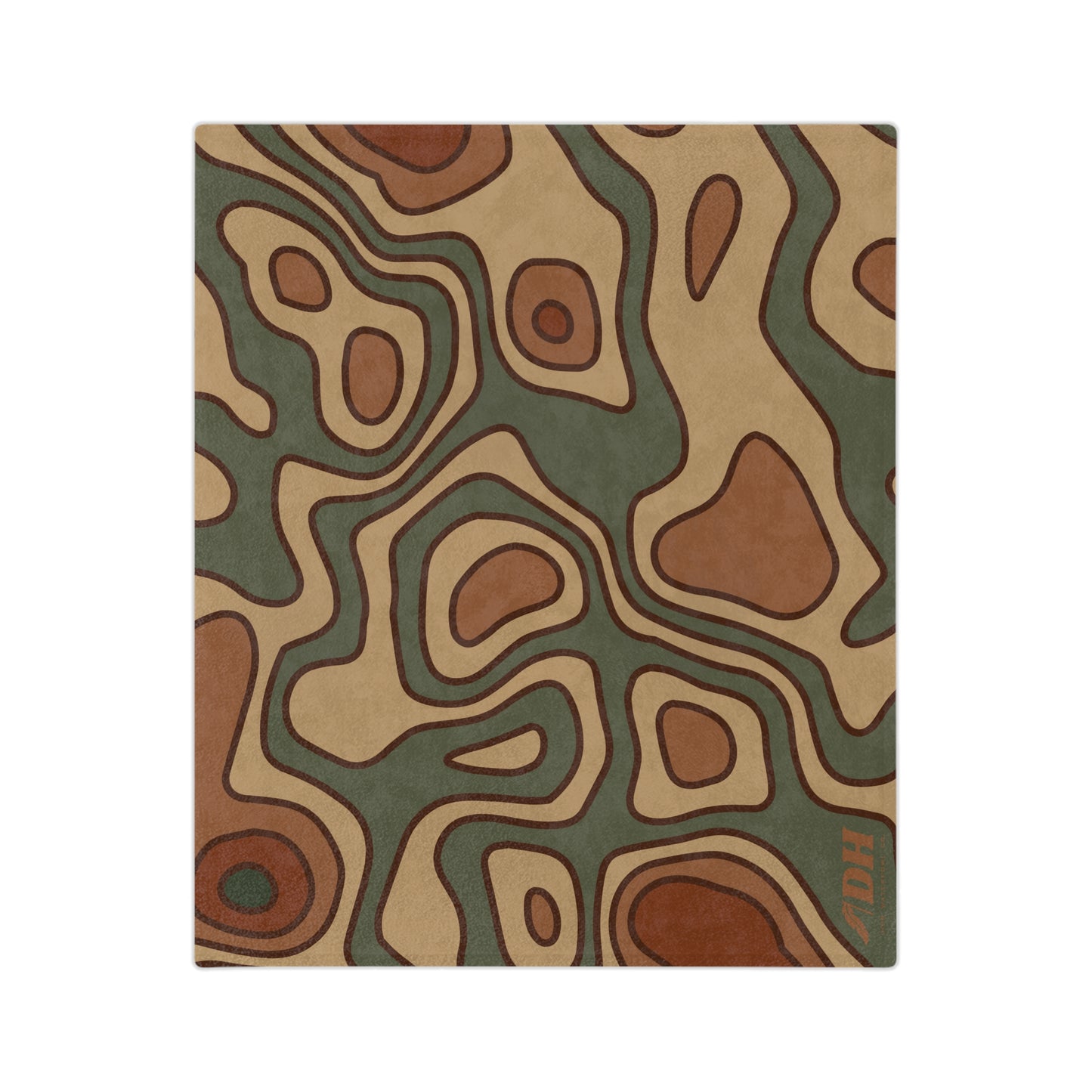 Marsh Fleece Blanket 60"x50"