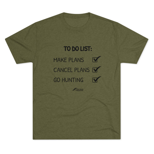 DH To Do List Tee (Black Ink Versions)
