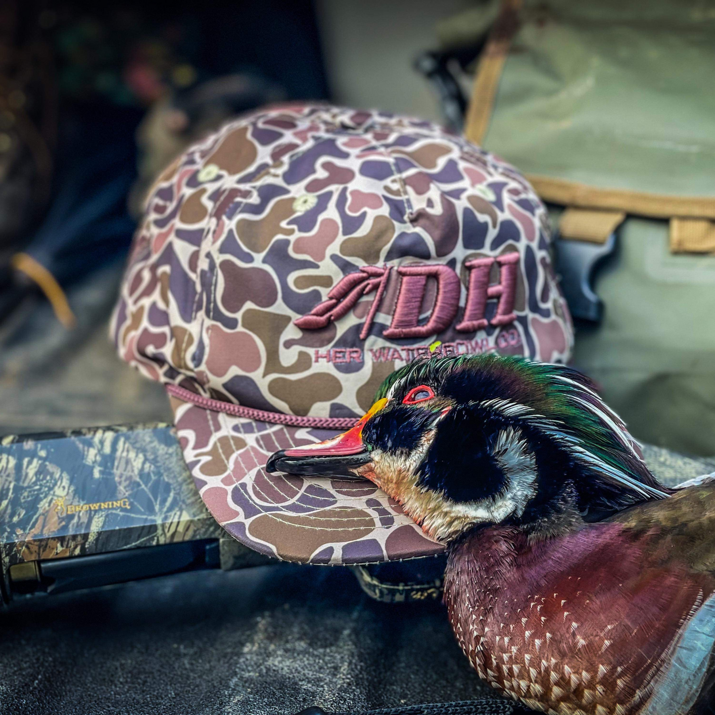 DH Old School Camo Hat