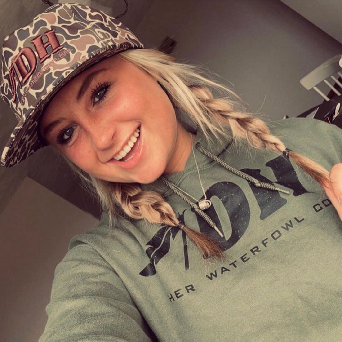 DH Old School Camo Hat