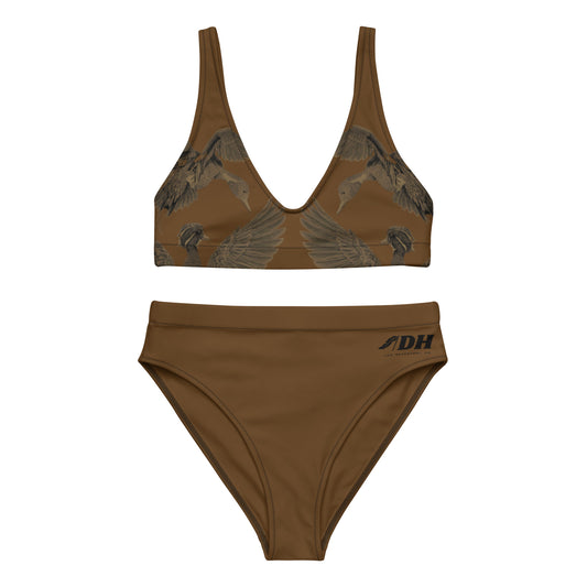 DH Pintail & Wood Duck Bikini Set in Brown