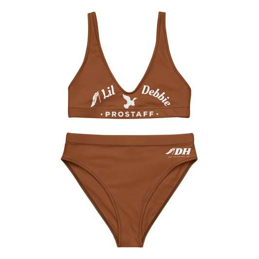 DH Lil' Debbie Prostaff Bikini Set in Rust/White