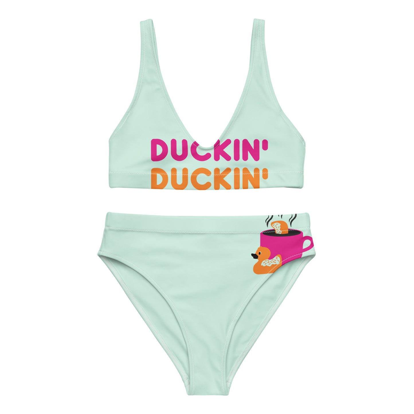 DH DUCKIN' Bikini Set in Aqua