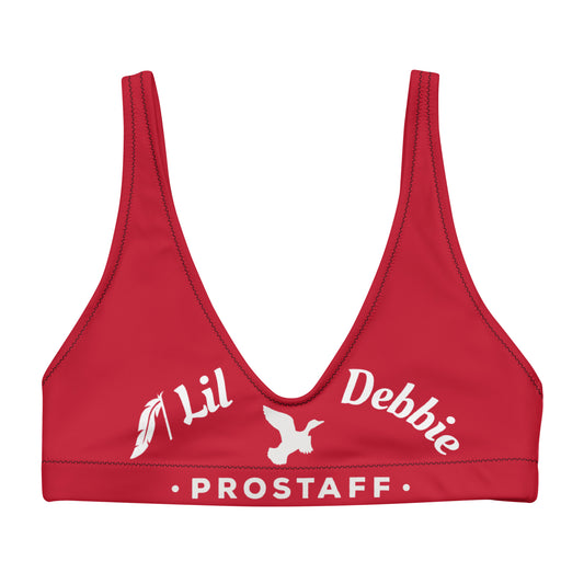 DH Lil' Debbie Prostaff Bikini Top in Red