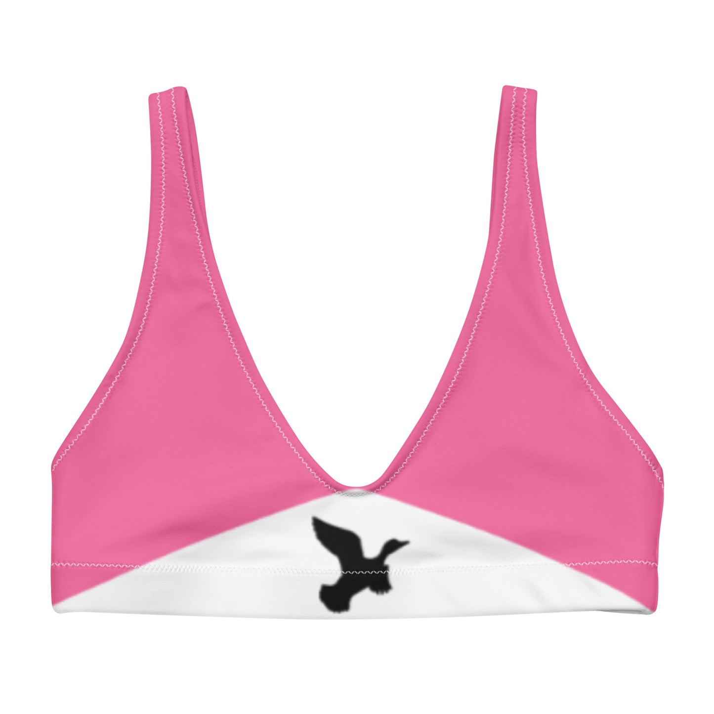 DH Smoked 'Em Bikini Top in Rose