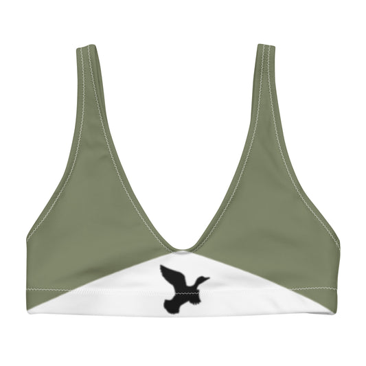 DH Smoked 'Em Bikini Top in Light Olive