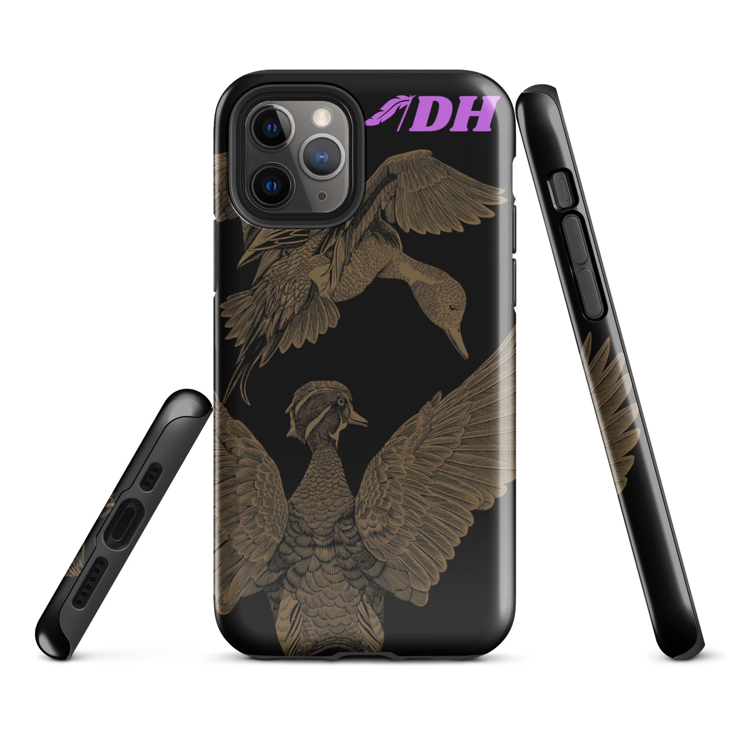 DH PINTAIL & WOOD DUCK Tough Case for iPhone® in Berry