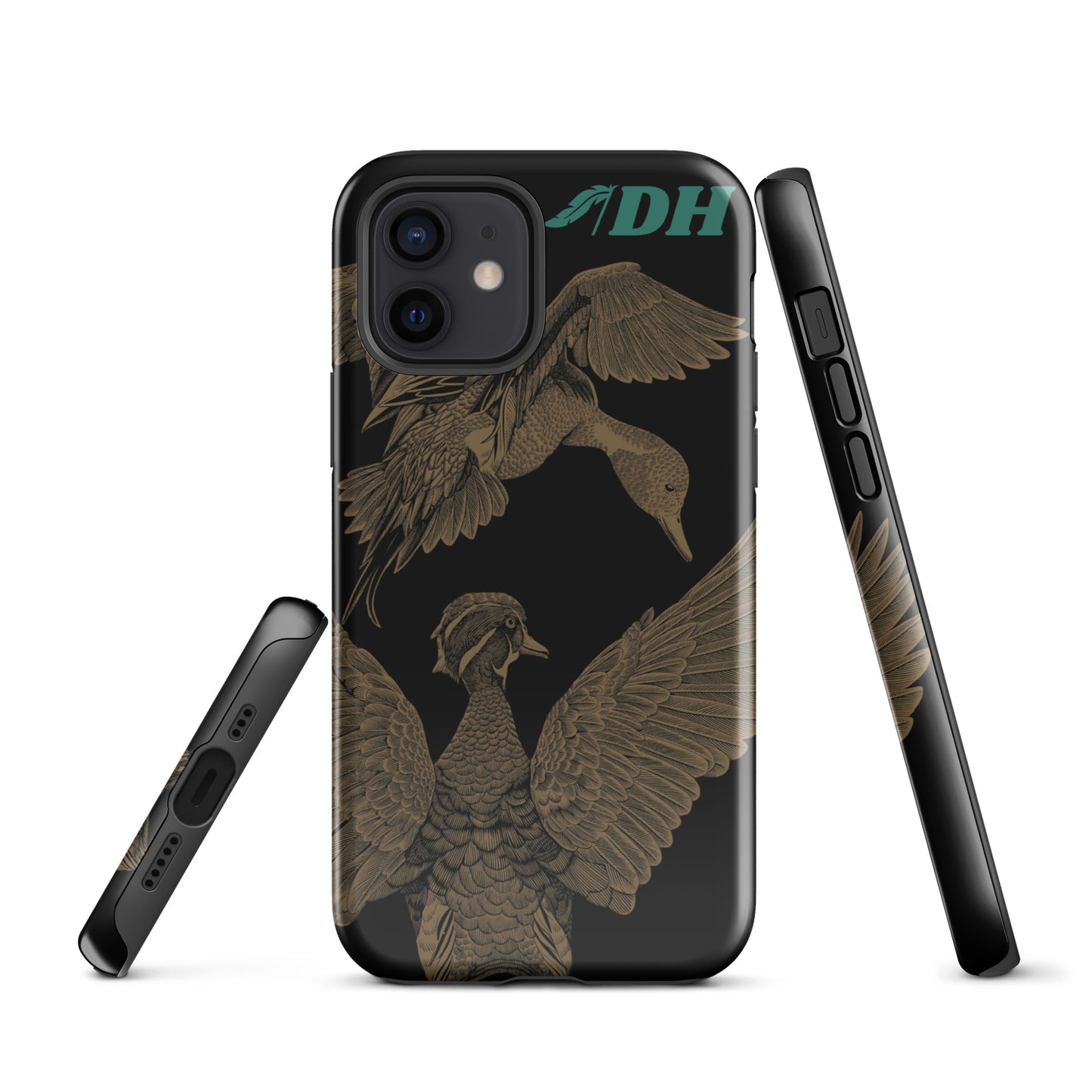 DH PINTAIL & WOOD DUCK Tough Case for iPhone® in Teal