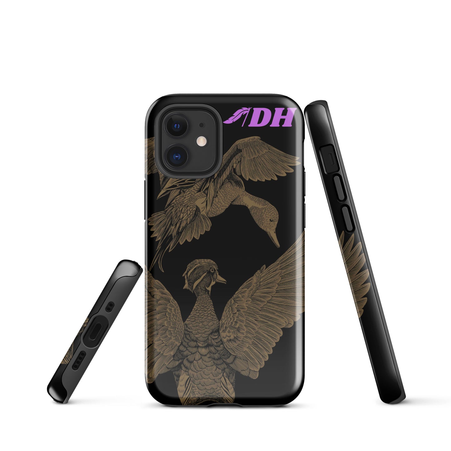 DH PINTAIL & WOOD DUCK Tough Case for iPhone® in Berry