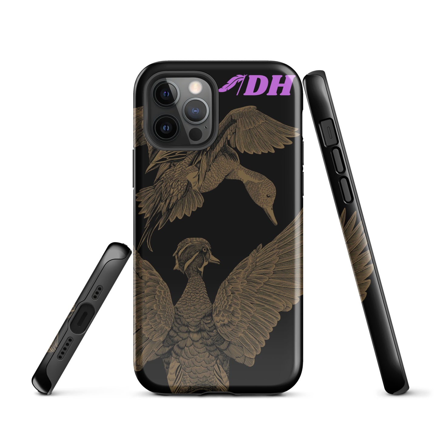 DH PINTAIL & WOOD DUCK Tough Case for iPhone® in Berry