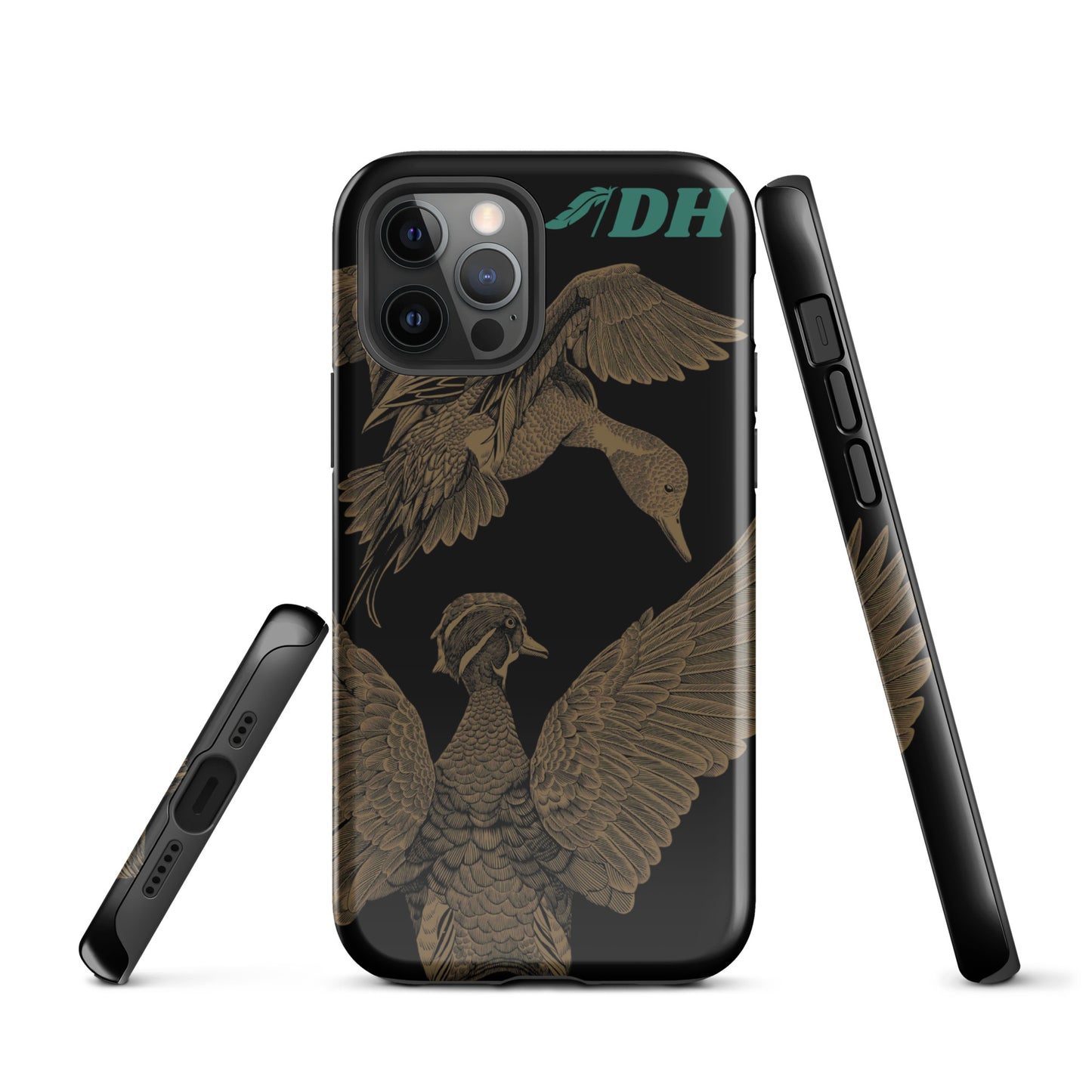 DH PINTAIL & WOOD DUCK Tough Case for iPhone® in Teal