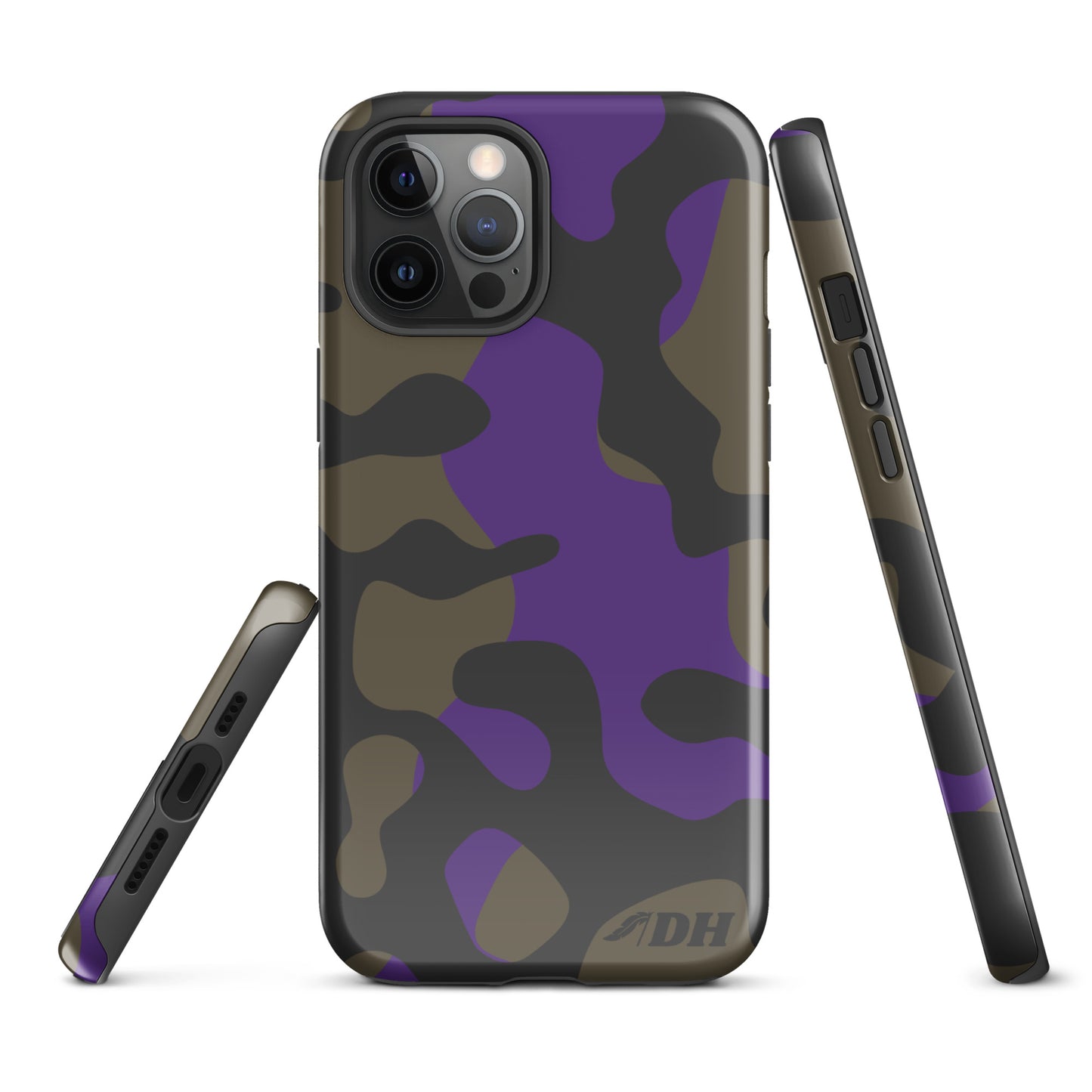 DH TIMBER Tough Case for iPhone® in Purple