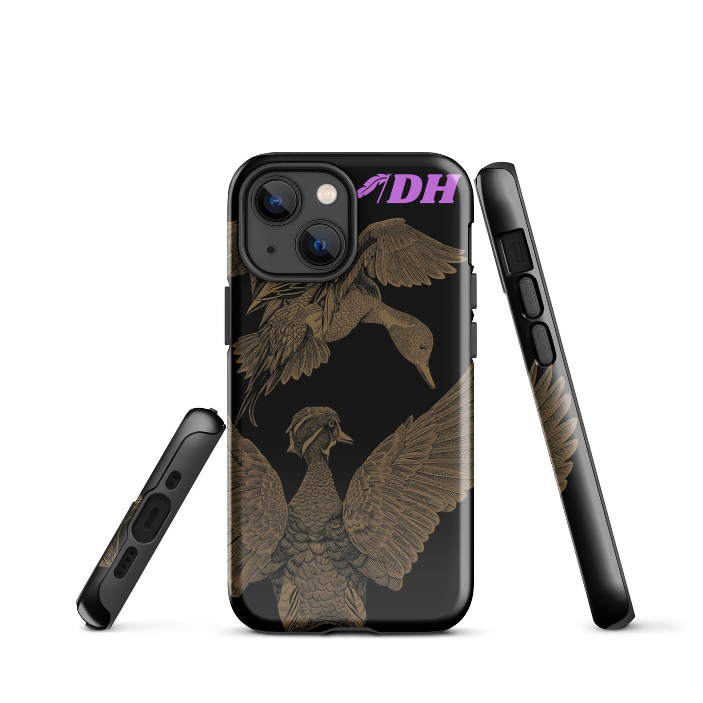 DH PINTAIL & WOOD DUCK Tough Case for iPhone® in Berry
