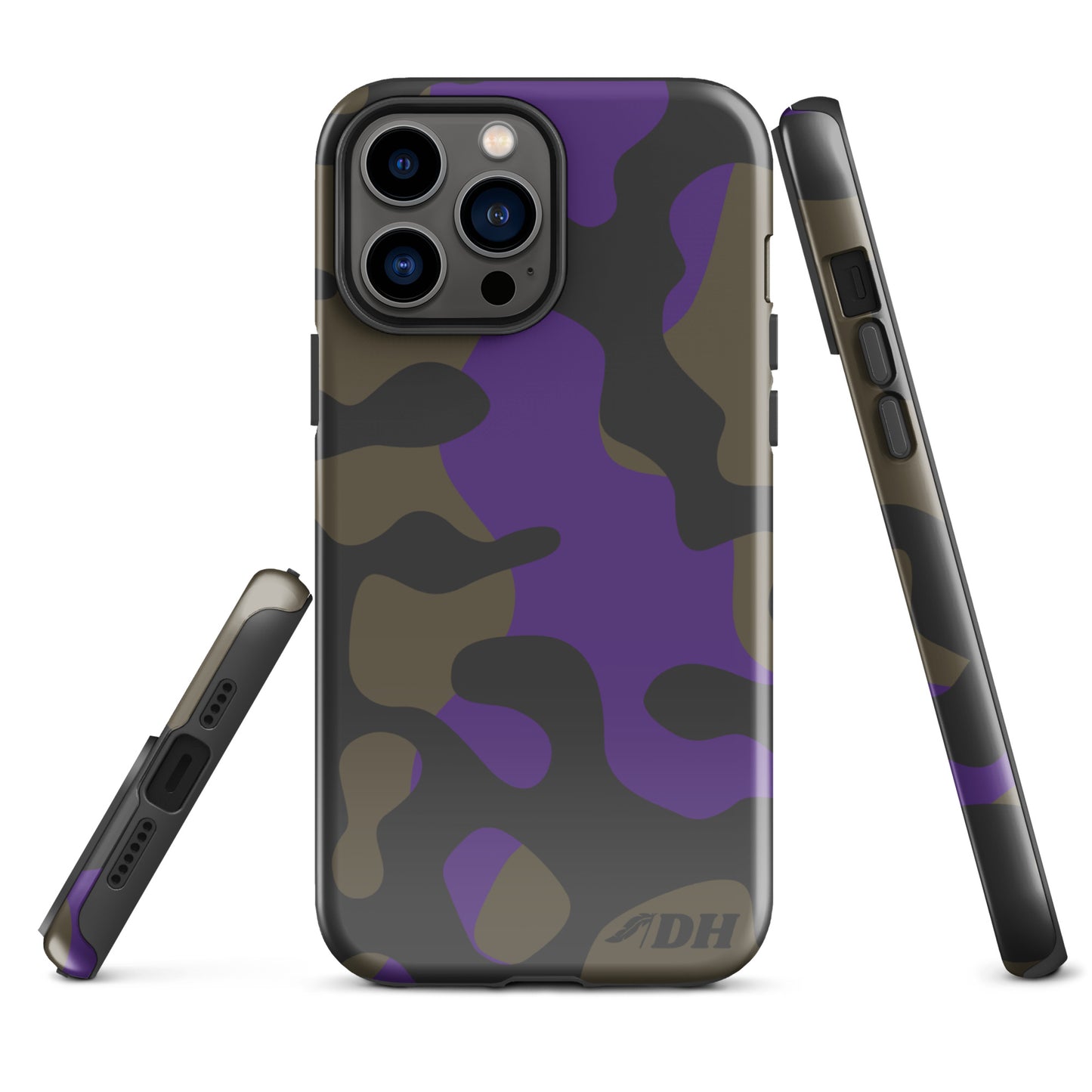 DH TIMBER Tough Case for iPhone® in Purple