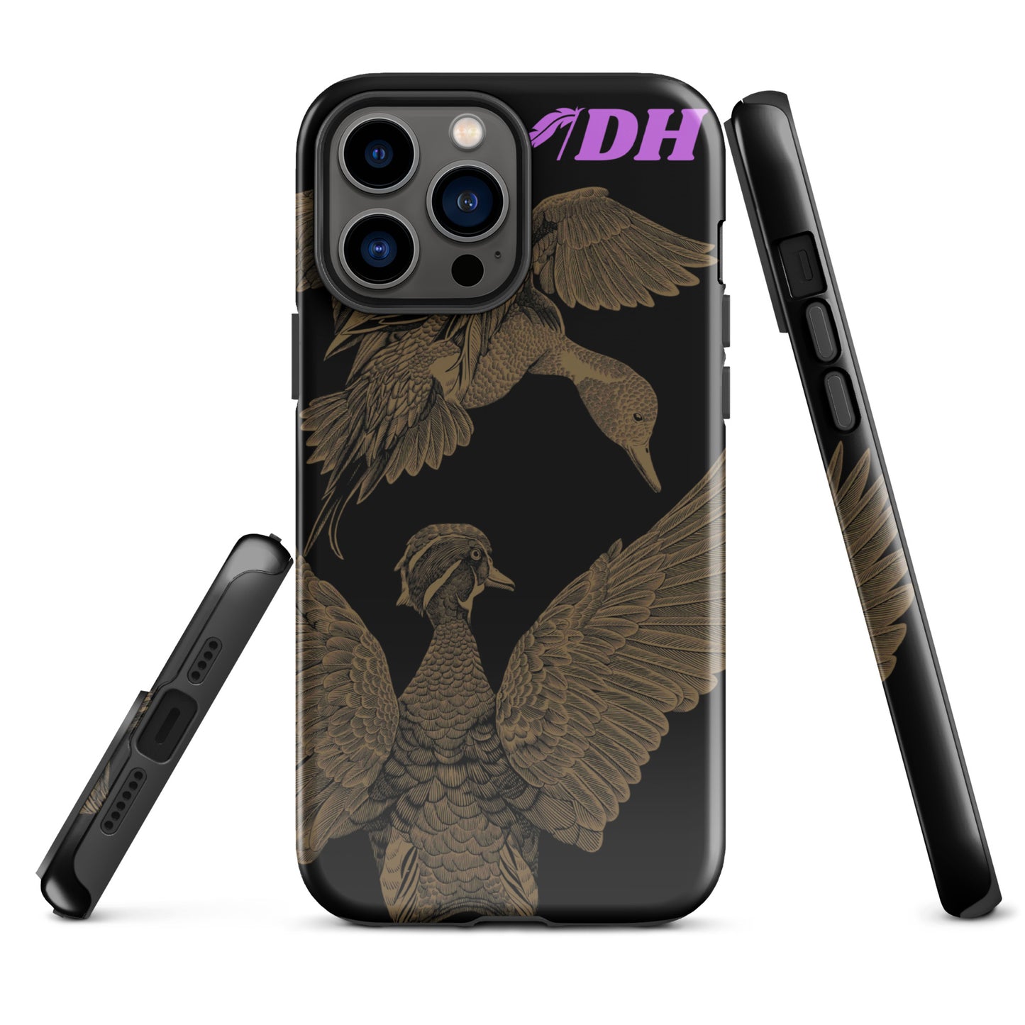 DH PINTAIL & WOOD DUCK Tough Case for iPhone® in Berry
