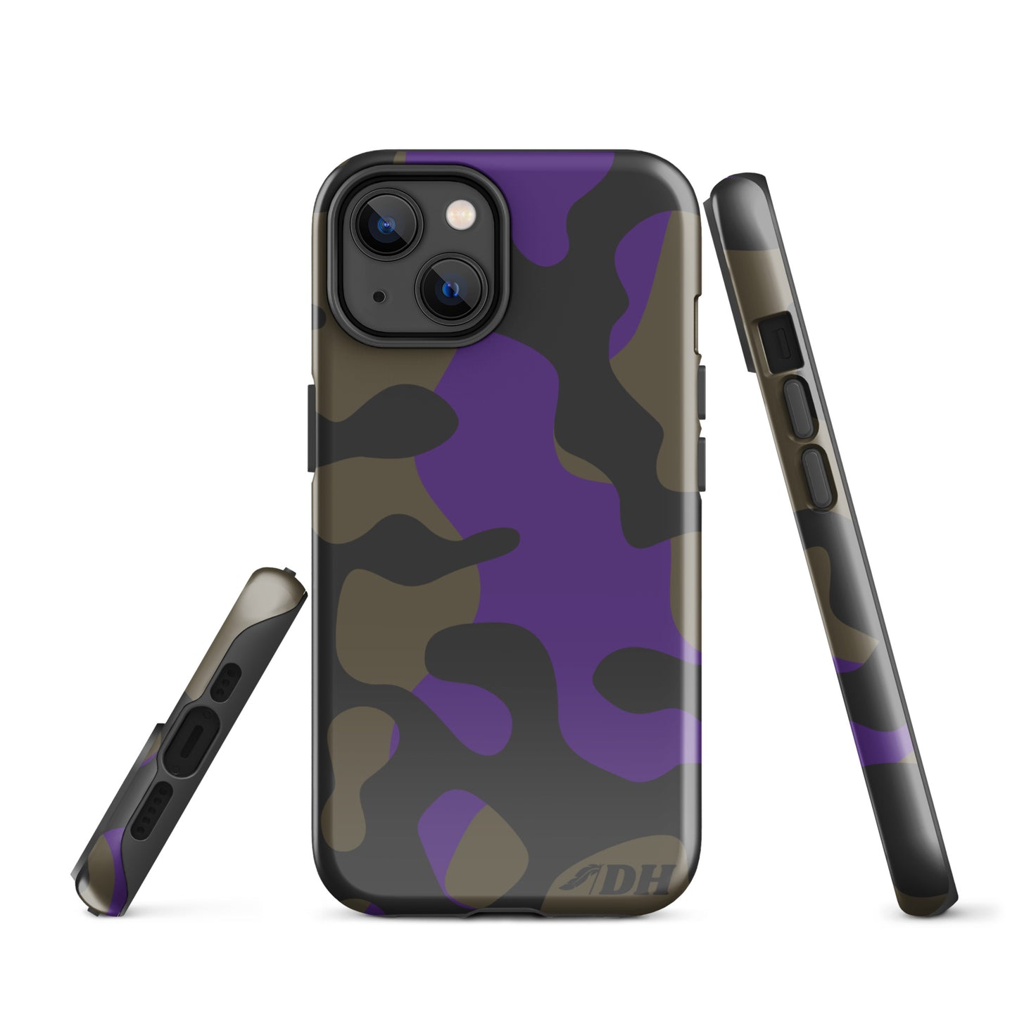 DH TIMBER Tough Case for iPhone® in Purple