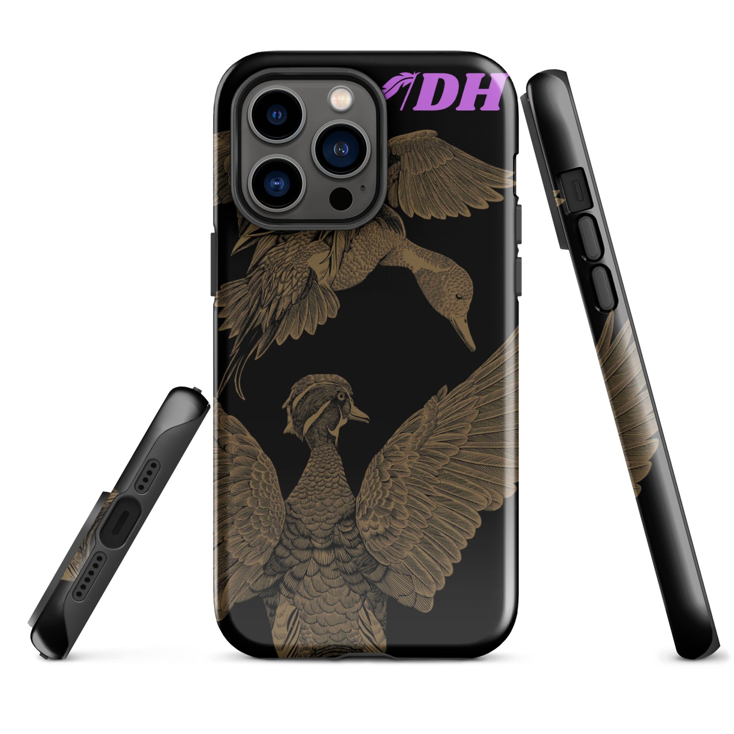 DH PINTAIL & WOOD DUCK Tough Case for iPhone® in Berry