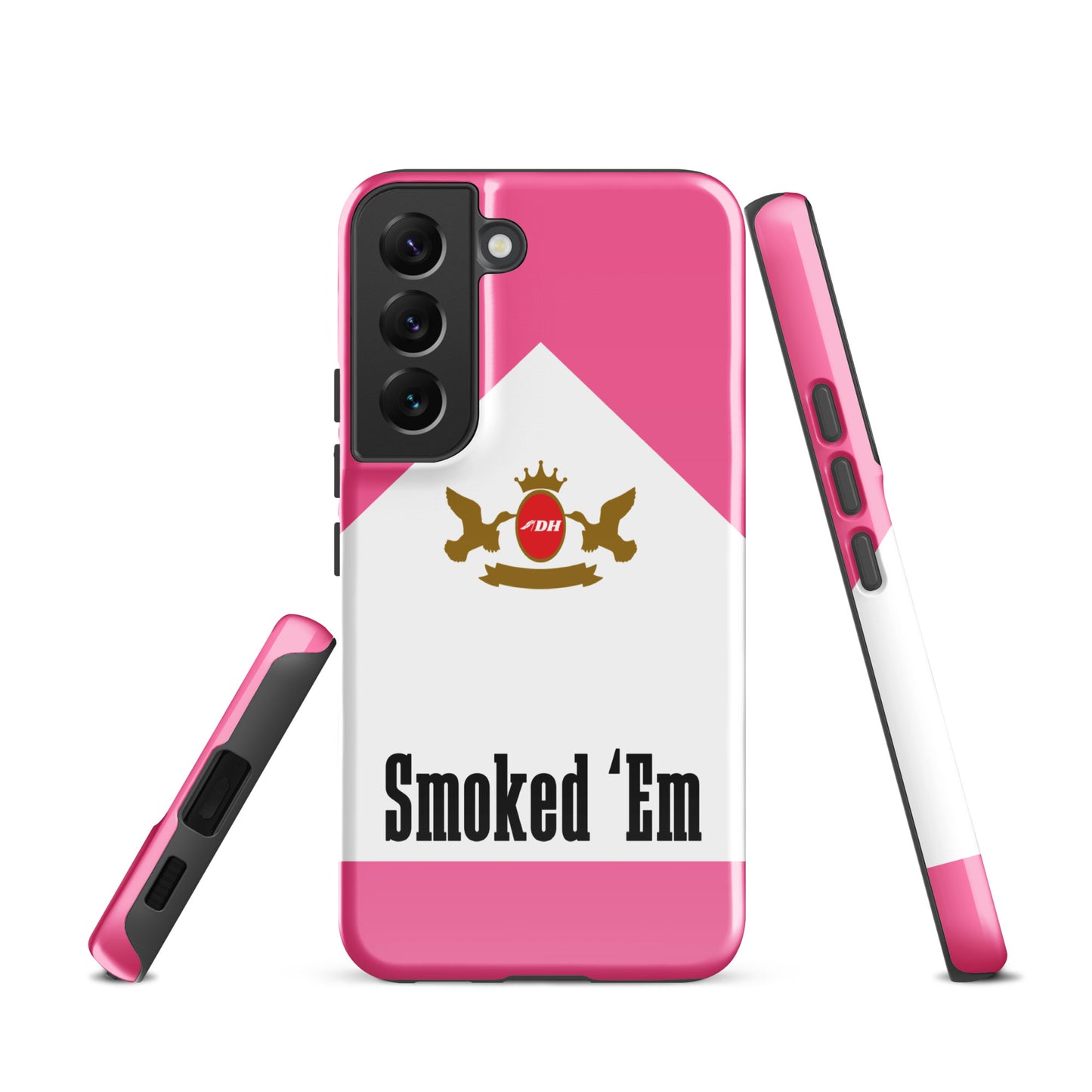 DH SMOKED 'EM Tough Case for Samsung® in Rose