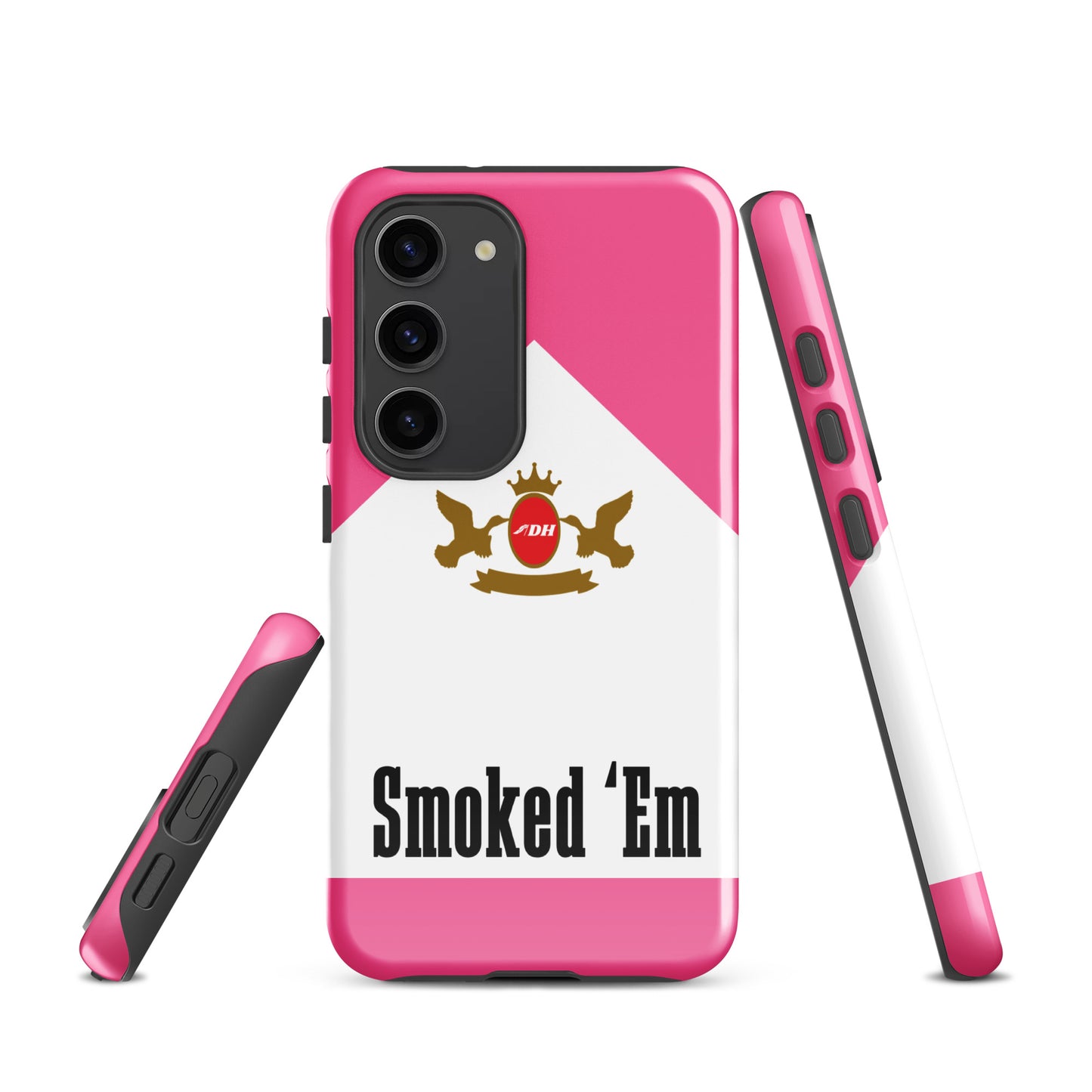 DH SMOKED 'EM Tough Case for Samsung® in Rose