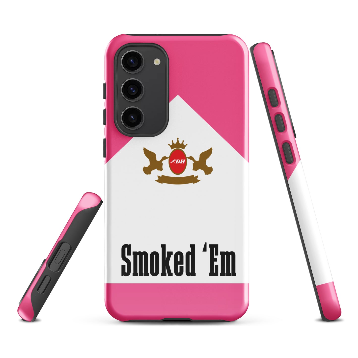 DH SMOKED 'EM Tough Case for Samsung® in Rose