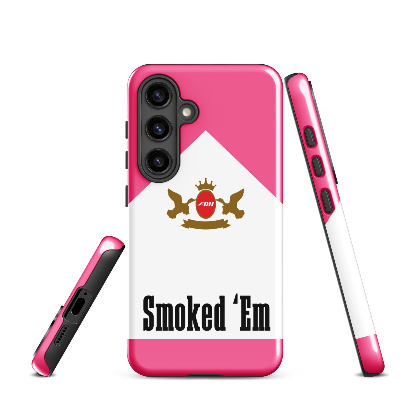 DH SMOKED 'EM Tough Case for Samsung® in Rose
